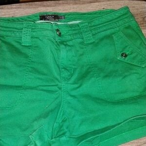 Torrid Green Cargo Shorts Vibrant Casual Style